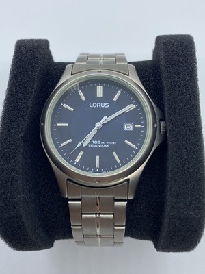 Lorus Titanium 100M Quartz Watch   Seiko Group    Fully Working WCH0008
