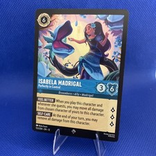 x1 Isabela Madrigal - Perfectly in Control - 153/204 - Super Rare Lorcana