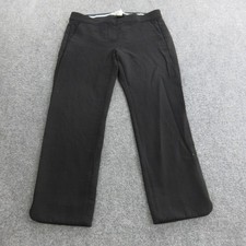 Max Mara Dress Pants Womens 8 Black Virgin Wo...