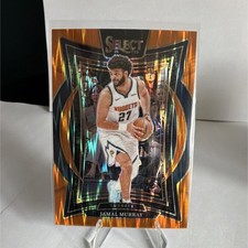 2024-25 Panini Select Jamal Murray Denver Nuggets Orange Prizm Concourse #52