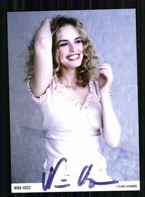 Nina Hoss  Autogrammkarte Original Signiert # BC 223619