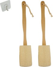 Back Loofah Scrub Loofah Sponge Long Handle Loofah Shower Bath Brush On a Stick