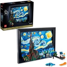 LEGO® Ideas Vincent Van Gogh – The Starry Night 21333 Building Kit; Buildable 3D product image