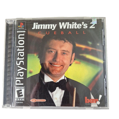 Jimmy White's Cue Ball 2 PS1 Snooker Pool Billiards Darts PlayStation 1 Game