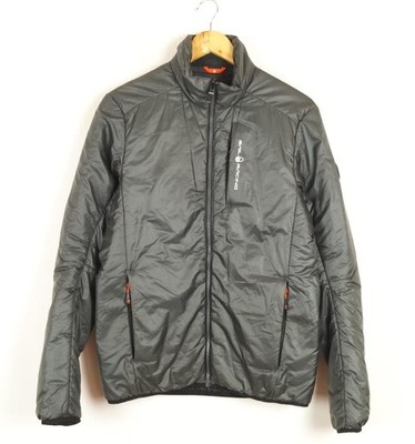 SAIL RACING SR LINER Mens Puffer Jacket Size S Grey Insulated Polyester Fill