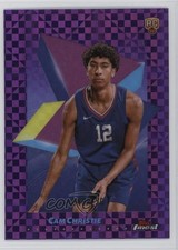 2024-25 Topps Finest Common Purple X-Fractor 49/150 Cam Christie #44 0f55