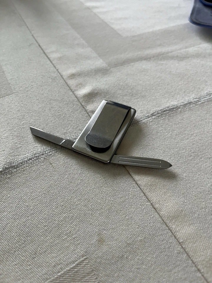 Winchester 复古不锈钢钱夹多工具口袋刀多工具 — 第 3/4 张图片