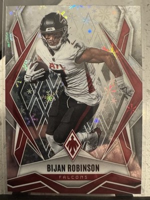 2025 Panini Phoenix - Bijan Robinson #112 Silver Winter | eBay