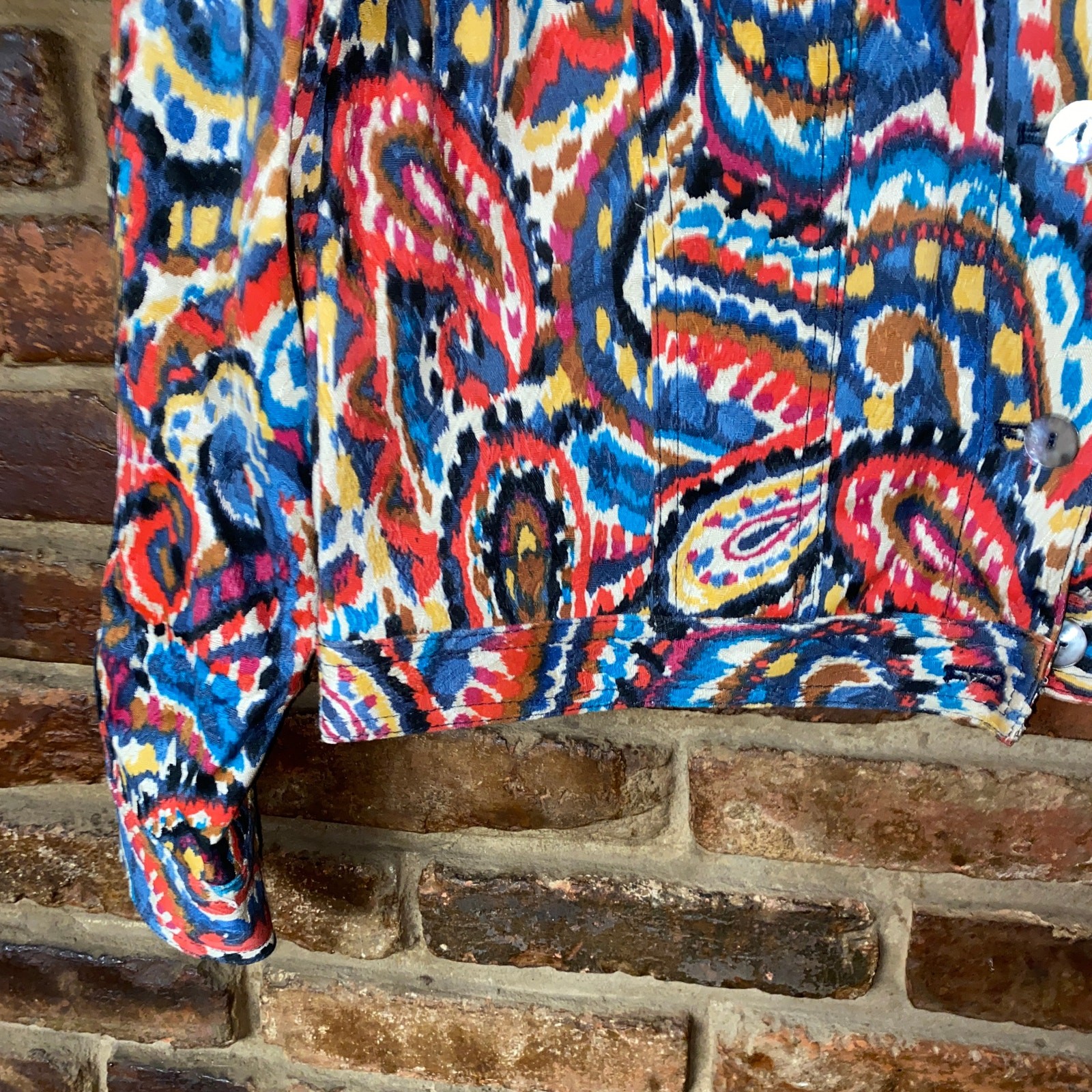 Ruby Rd Abstract Multicolored Lightweight Button … - image 4