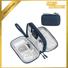 Electronic Organizer, Waterproof Travel Case, Cable Charger Pouch, 8