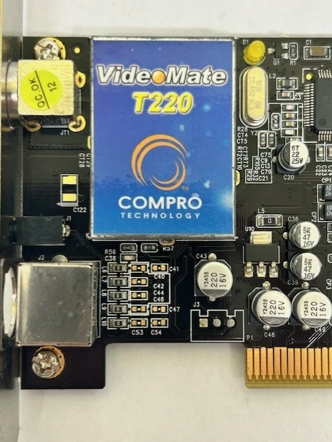 Compro VideoMate DVB-T220 1GMP03PQLMB5 PCI TV Tuner Card - Image 4 of 4