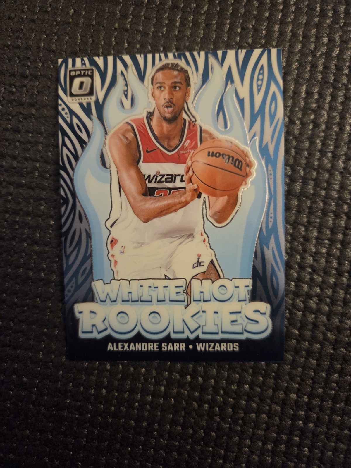 2024-25 Panini Donruss Optic - White Hot Rookies Alexandre Sarr #14 (RC)