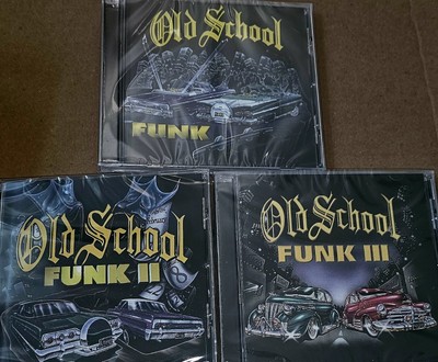 Old School Funk vol. 1,2 &3 RECEIVE All 3 Rare Cds New