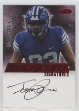 2023 SAGE High Series Next Level Signatures Red Isaac Rex #NLS-IR Auto 0hw3