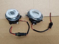 MAZDA MX5 FRONT FOG LIGHT SET LED WHITE 06-15 LAMP PAIR LEFT RIGHT (0825)