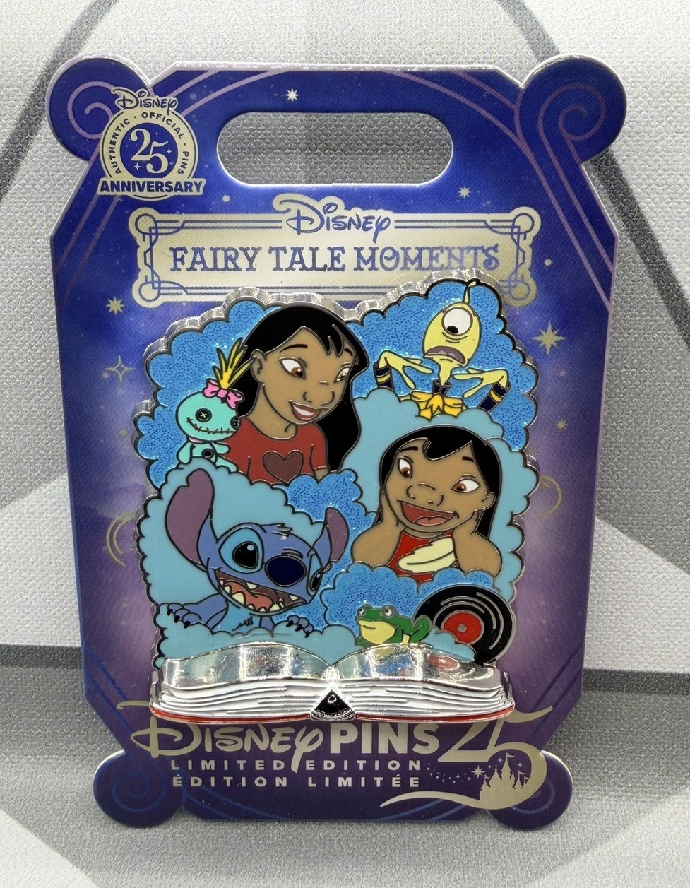 2025 Disney Parks Fairy Tale Moments Lilo & Stitch Nani LE Pin New 9/12