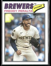 2026 Topps Heritage #291 Freddy Peralta