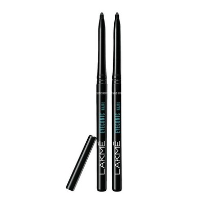 Lakme Eyeconic Kajal Eyeliner Deep Black Smugged Proof Twin Pack 0.35g Each