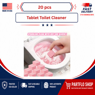 20Pcs Toilets Cleaning Effervescent Tablet Toilet Cleaner