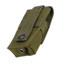 Green Tactical Tools Pouch Bag Flashlight Small Phone&Tool Holder Carry Case