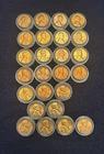 Wheat & Lincoln US Coin Penny Lot BU Various Years & Mint Marks 1949-1970