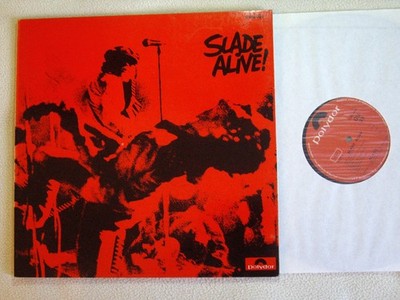 Slade Alive! FOC LP Polydor Records France - 1972 vg+ / vg+