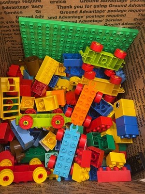 LEGO Duplo Huge Bulk Lot 6.6 lbs Blocks Only No Figures ALL REAL LEGOS