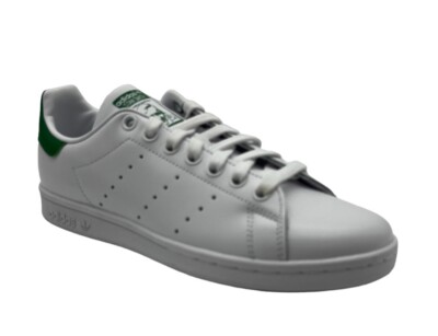 New Adidas Originals Stan Smith Shoes Sneakers White Green M20324 Men's Size 6