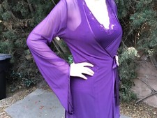 Fredericks of Hollywood Medium/Large Intimate Lingerie Set 2 Pcs. Robe and Cami