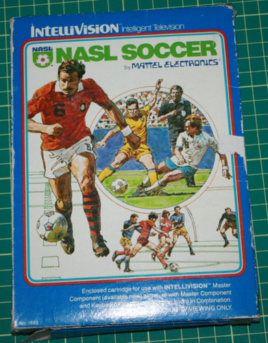 Boxed Mattel Intellivision Game: NASL Soccer #2 - Picture 3 of 9