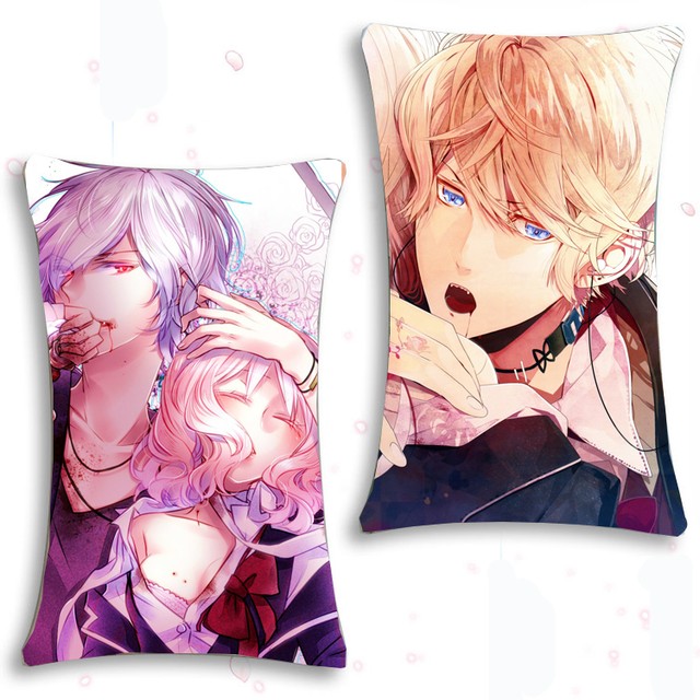 DIABOLIK LOVERS Sakamaki Shu/Yui Hugging Body Pillow Case Cover 35*55cm