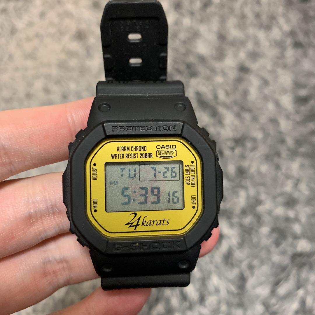 美品 G-SHOCK DW-6900 24karats イエロー G-SHOCK DW-6900 24karats