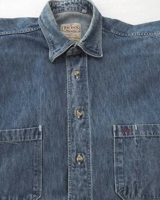 Hugo Boss Herren Jeans Hemd Größe S Regular Fit N131 - Bild 1 von 2