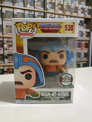 MAN AT ARMS Pop Vinyl #538 FUNKO MASTERS OF THE UNIVERSE MOTU HE MAN
