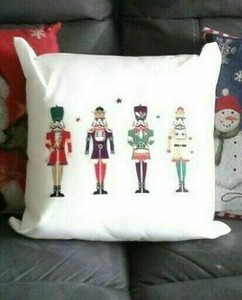 nutcracker cushion