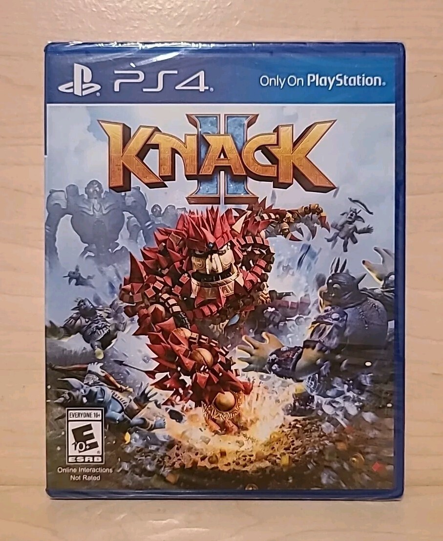 Knack 2 PS4 (Brand New Factory Sealed US Version) PS4, PlayStation