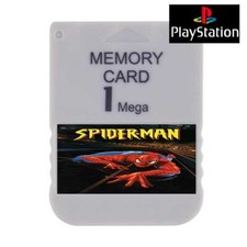 Spider Man PlayStation PS1 PSX Memory Card Cheats