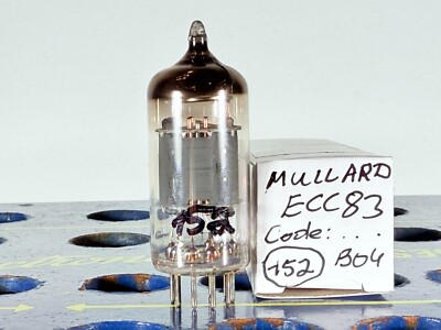 Mullard ECC83 12AX7 Code ... B04 Tested Good Balanced Tube