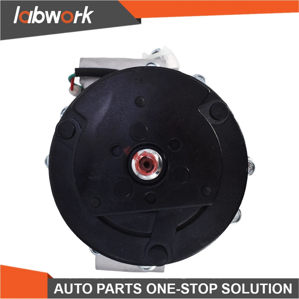 Compresor de aire acondicionado Labwork 2002 2003-2006 para Honda CR-V CRV 2,4 L l4 CO 10663AC Foto 2 de 4