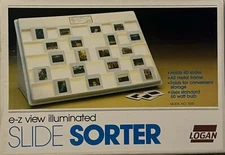 Logan Electric 12 x 16" E-Z View Slide Sorter #1055  Holds 40 Slides