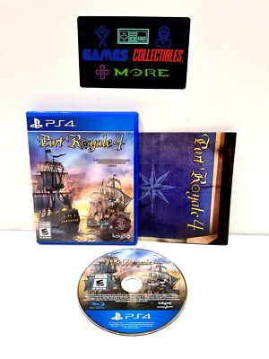 Port Royale 4 (Sony PlayStation 4, 2020) PS4 Complete with MAP TESTED CIB