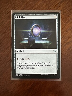 MTG Sol Ring Commander 2020 252/322 Regular Uncommon | eBay