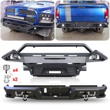Front Or Rear Bumper For 2013-2018 Dodge Ram 1500 W24 Led Pod Lights2d-ring