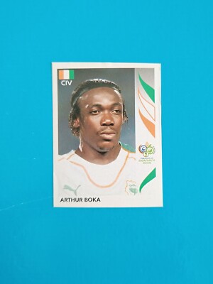 2006 Panini Footballers Germany WC Stickers New Arthur Boka N 191 Cote D'Ivoire
