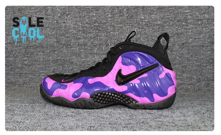 Nike Air Foamposite Pro Men's Purple Running Shoes Sneakers 624041