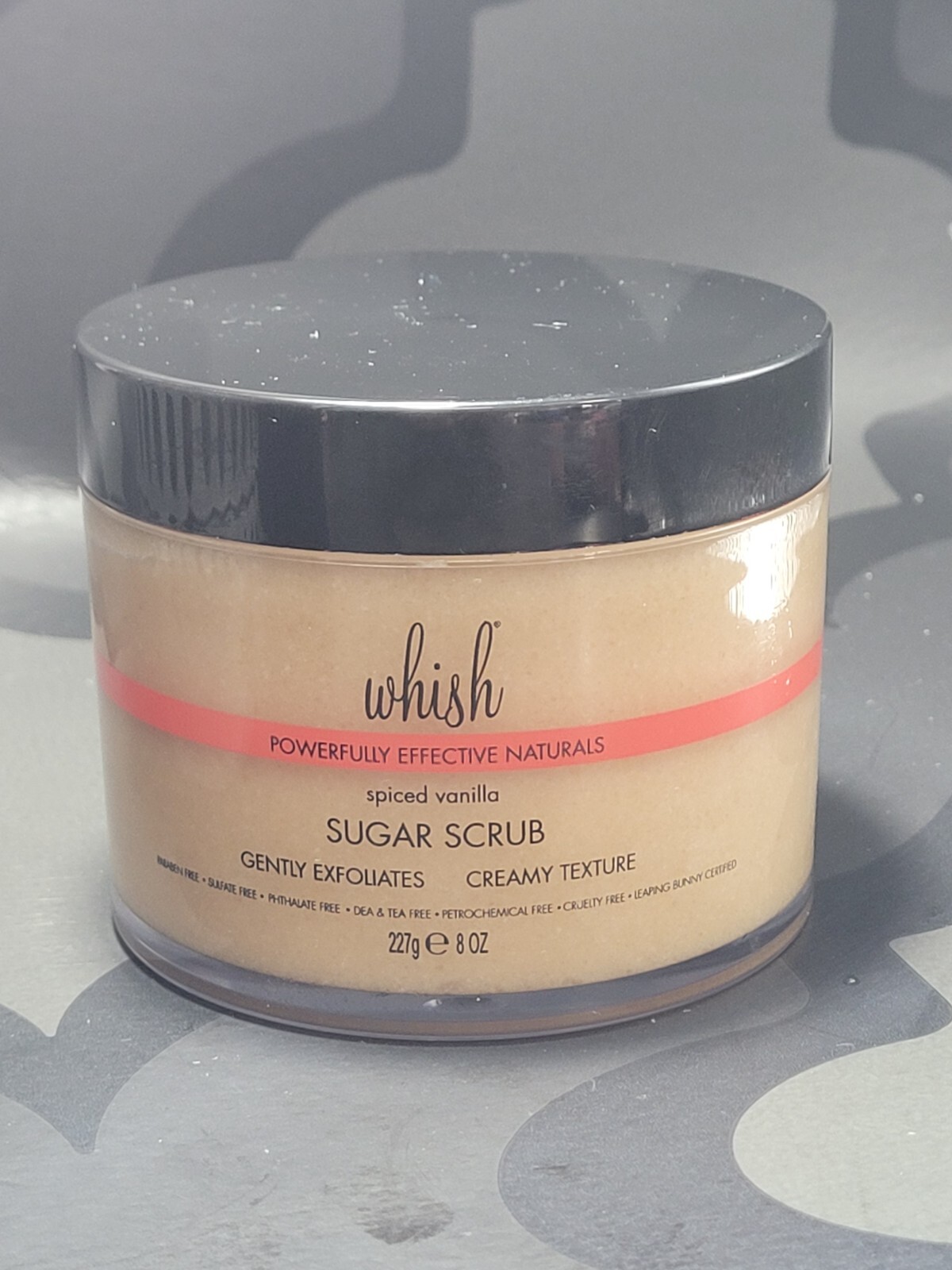 Whish Spiced Vanilla Sugar Scrub Polishing Creamy Exfoliates 8oz SEALED