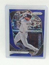 Austin Meadows 2020 Panini Prizm Baseball - BLUE MOJO (070/175) - Tampa Bay Rays