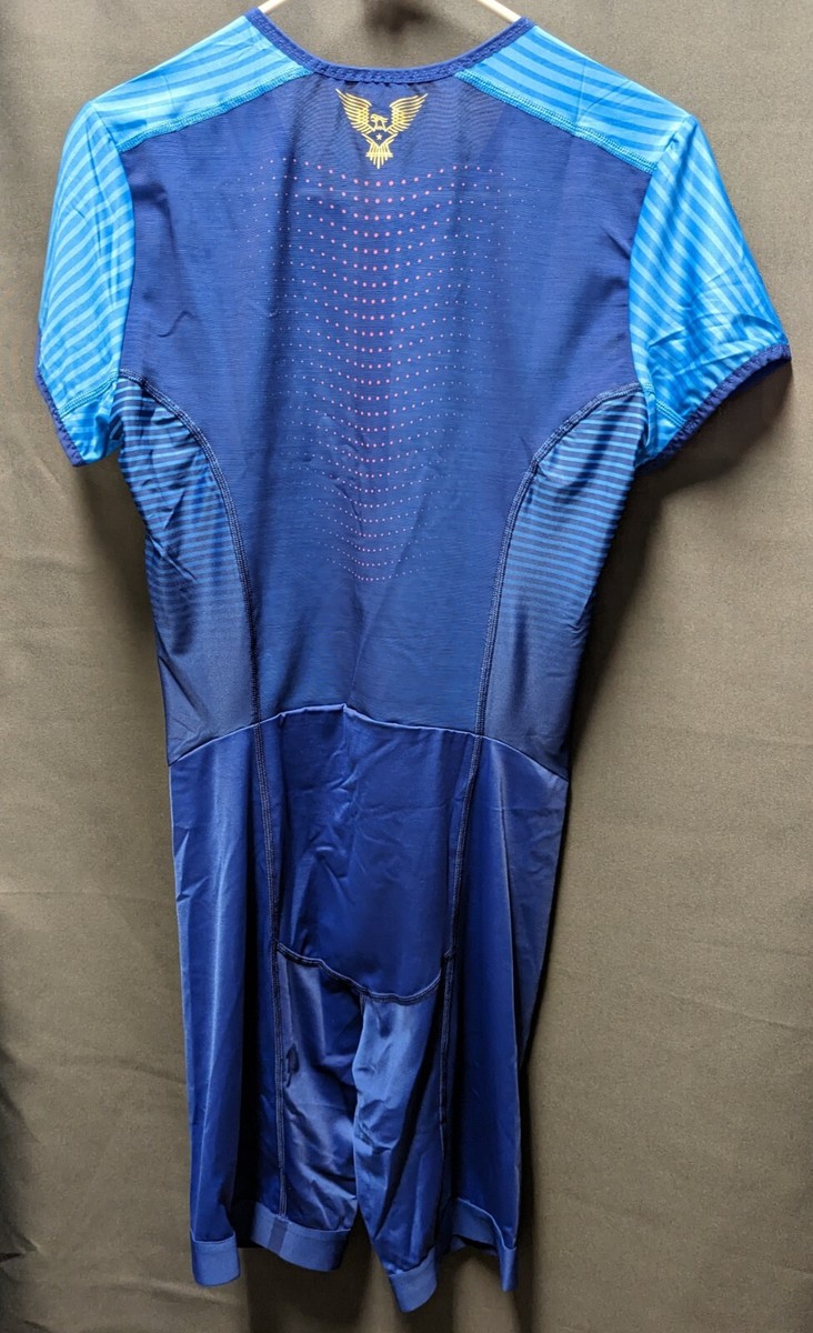 Nike プロ エリート スピードスーツ Mens L カタール USA製 Nike Elite Pro USA Olympics Track Field Singlet Speed suit