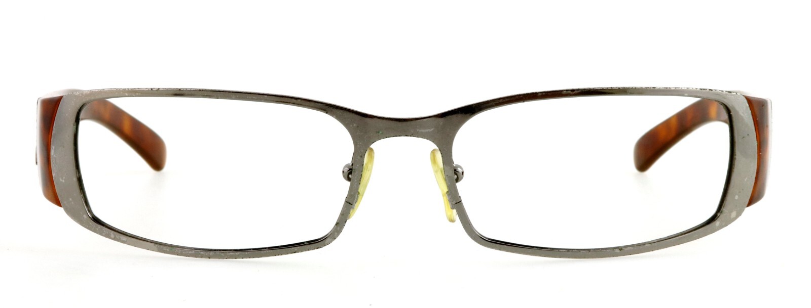 Prada SPR55G 5AU-2Z1 56mm silver tortoise sunglasses made in Italy