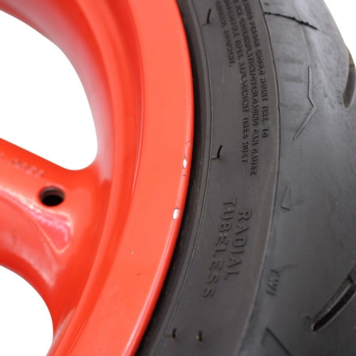 2000 - 2003 Ducati Monster 750 WHEEL SET FRONT REAR RIM STRAIGHT RED STOCK - Picture 20 of 23